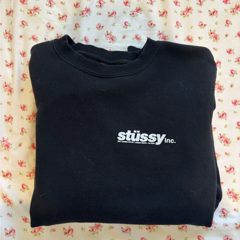Stüssy Black Sweatshirt